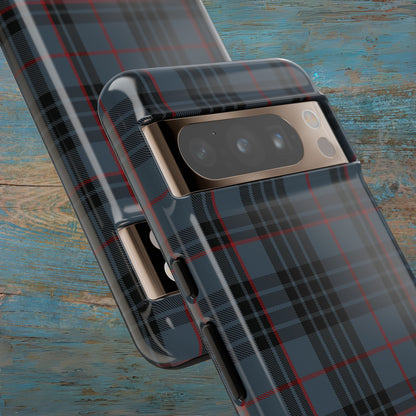 Étui de téléphone à motif tartan écossais - Mackay Blue, divers