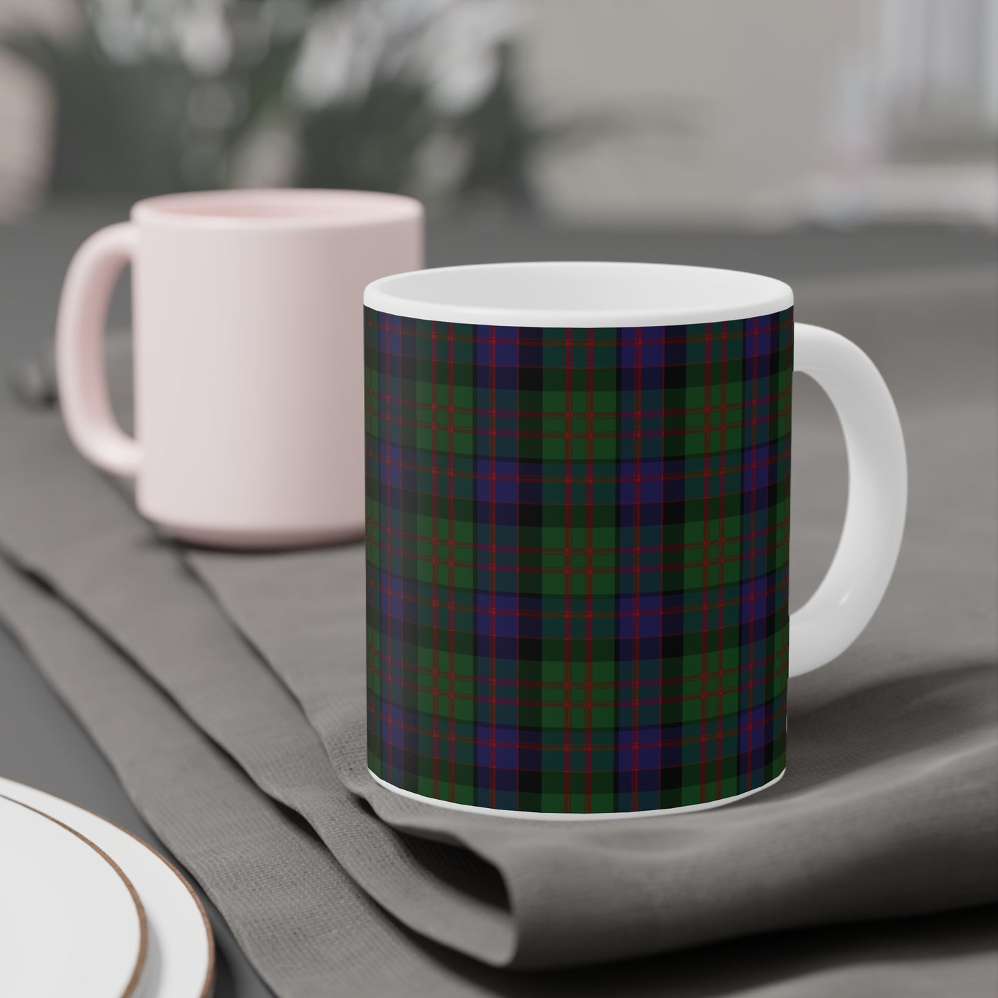 Tartan Mug - MacDonald Tartan, Scottish, Various Sizes