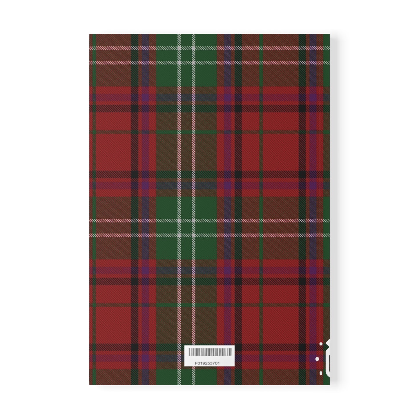 Scottish Tartan Softcover A5 Notebook - Seton