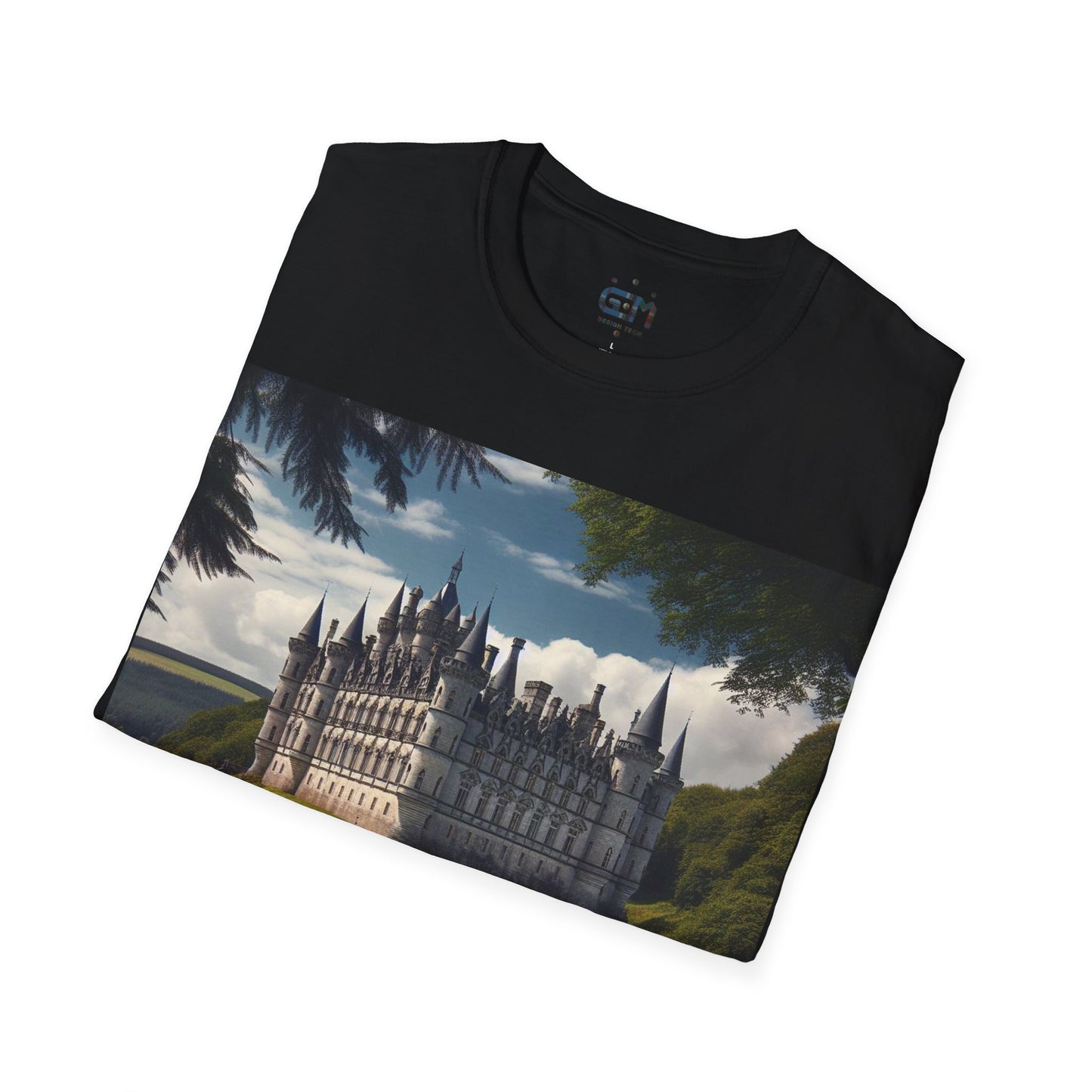 Dunrobin Castle - Sutherland Softstyle T-Shirt, Unisex Tee, Scottish Landmarks, Various Colours