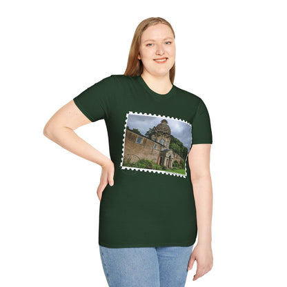 Postcard Dunmore Pineapple Photo Softstyle T-Shirt, Unisex Tee, Scotland Shirt, Various Colours