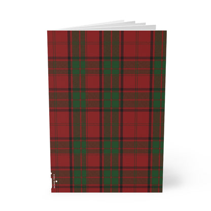 Scottish Tartan Softcover A5 Notebook - Maxwell