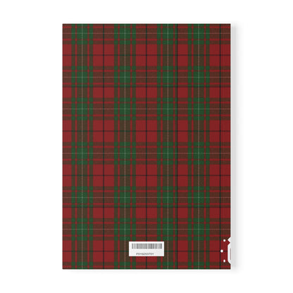 Scottish Tartan Softcover A5 Notebook - MacAuley