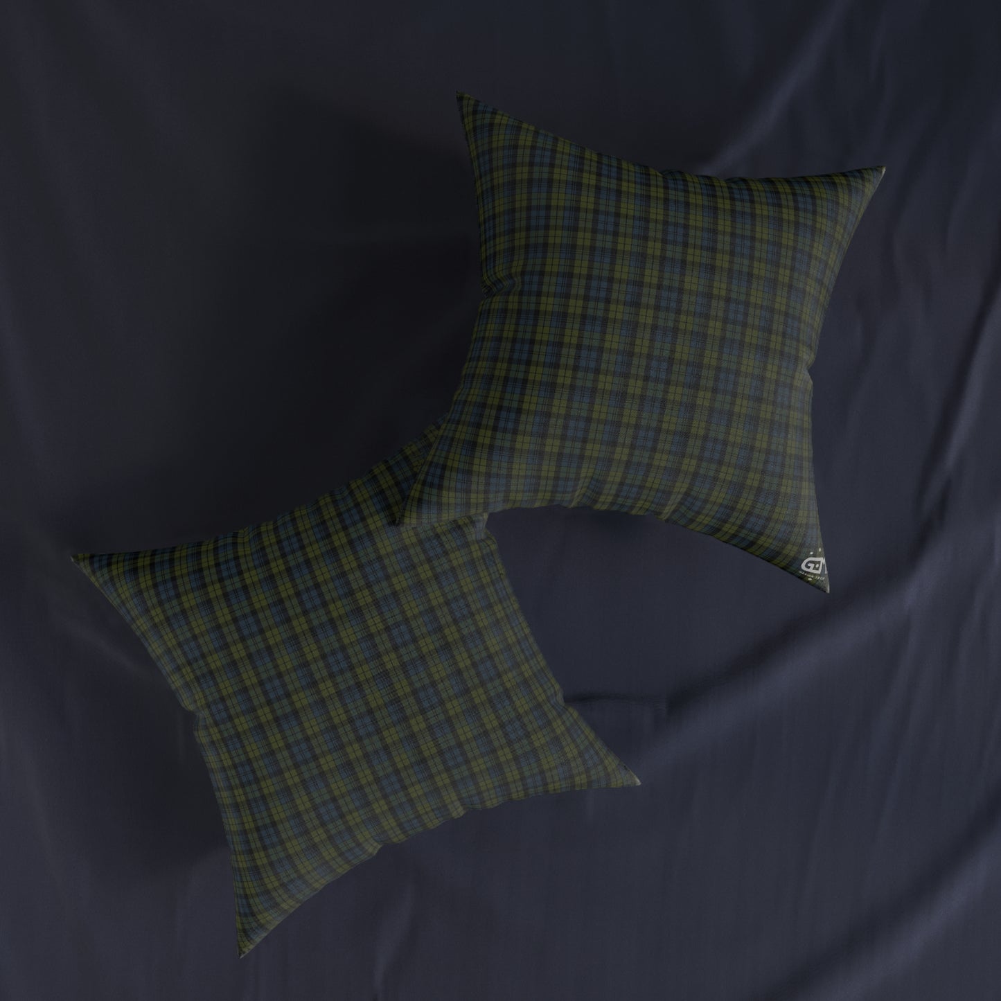 Reversible Square Cushion : Campbell Tartan, Various Sizes