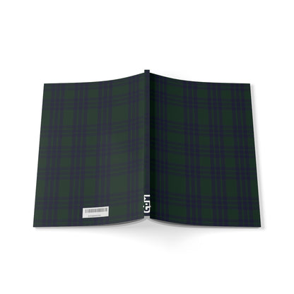 Scottish Tartan Softcover A5 Notebook - Montgomerie