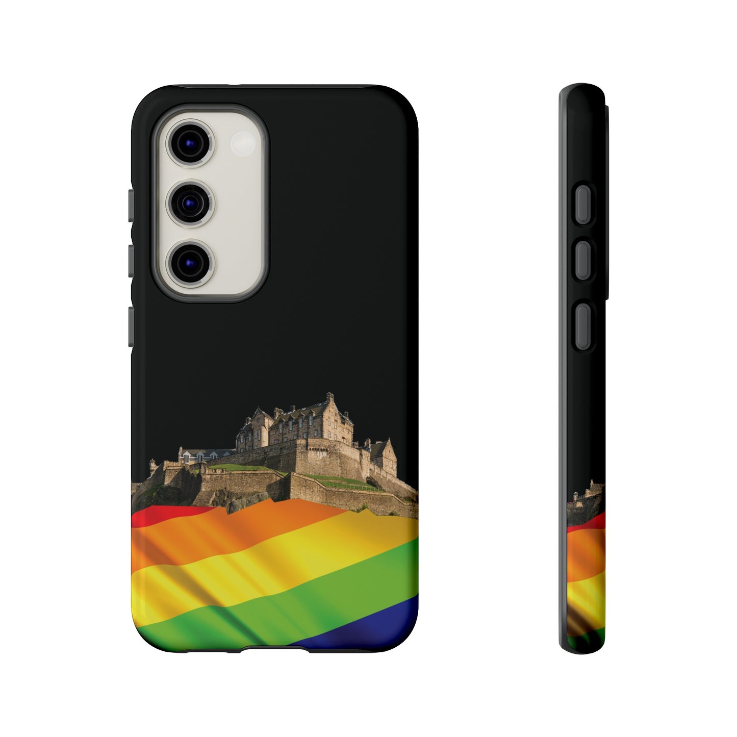 Edinburgh Castle Pride Rockface Phone Case - Flag, Various