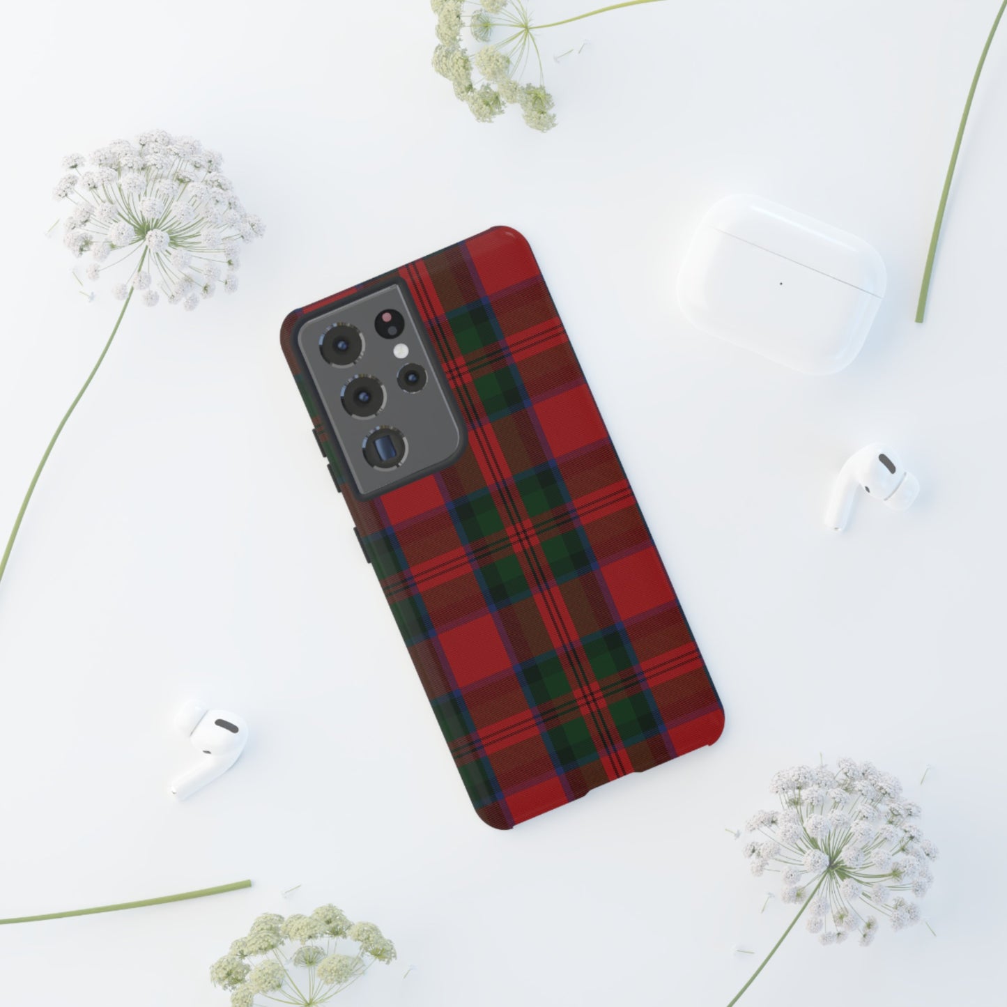 Étui de téléphone à motif tartan écossais - MacDuff, divers