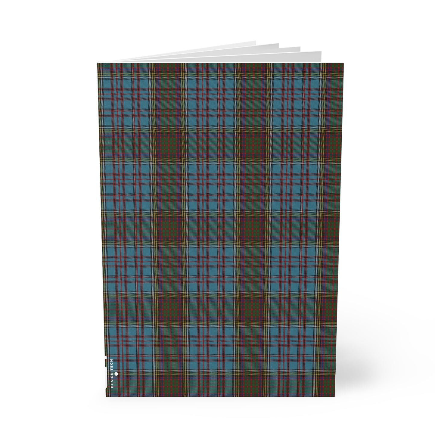 Scottish Tartan Softcover A5 Notebook - Anderson