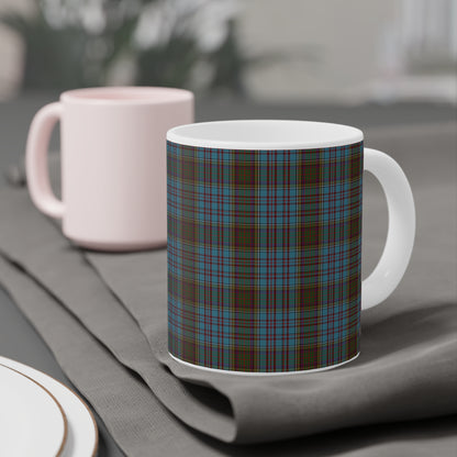 Tartan Mug - Anderson Tartan, Écossais, Différentes Tailles 