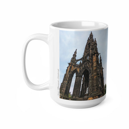 Scott Monument Photo Mug, Coffee Cup, Tea Cup, Scotland, White