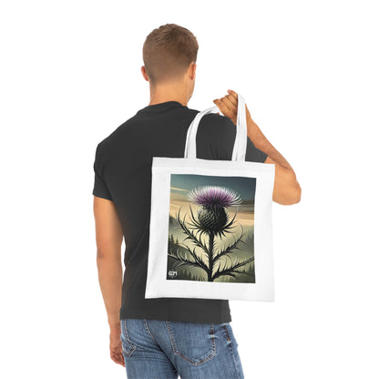 Scottish Nature Coloured Cotton Tote Bag