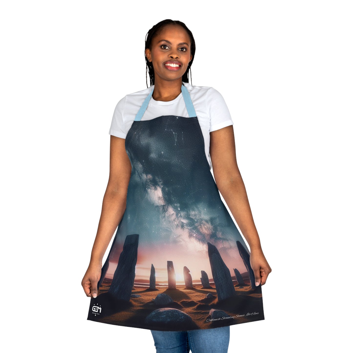 Callanish Standing Stones - Isle of Lewis Apron, Scottish Cooking Apparel, Chef Accessory