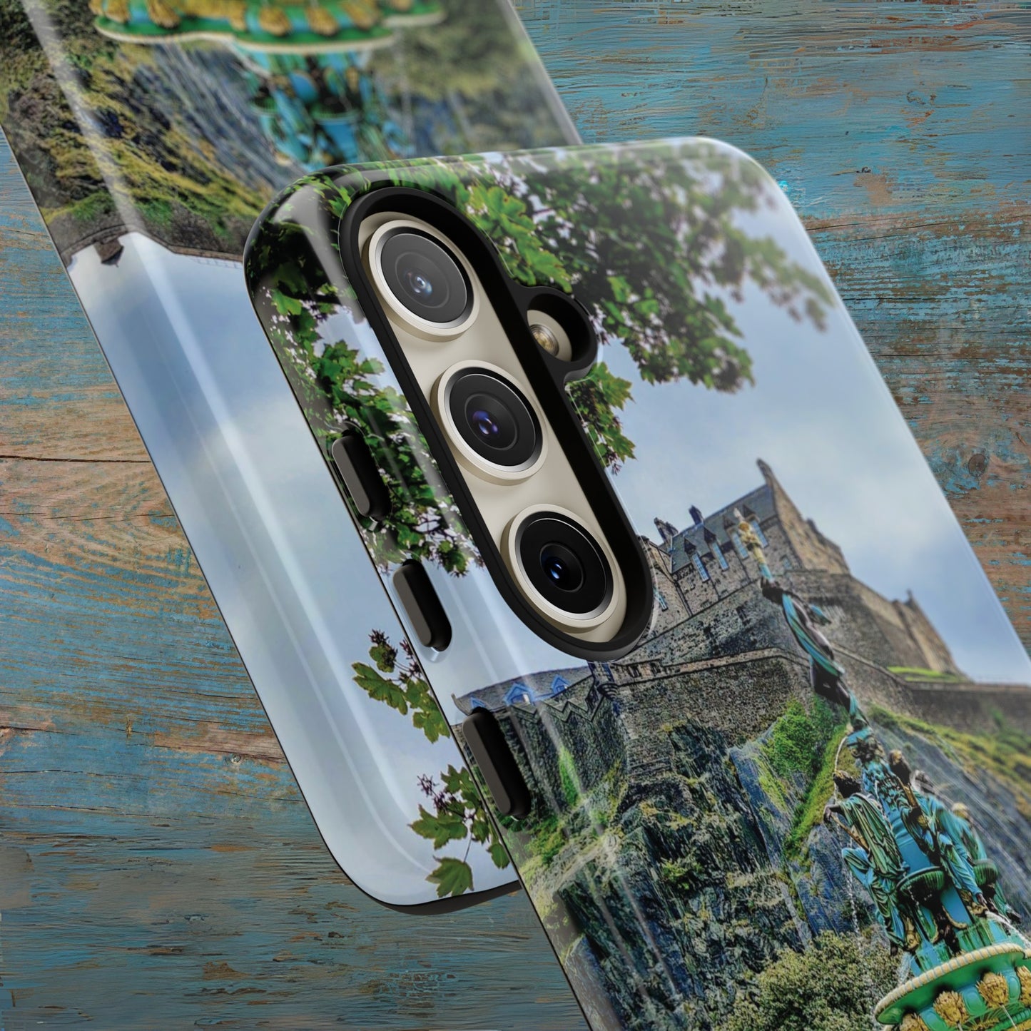 Ross Fountain & Edinburgh Castle Photo Phone Case, Scotland, Various