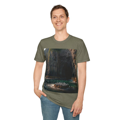 Fingal's Cave - Staffa Softstyle T-Shirt, Unisex Tee, Scottish Landmarks, Various Colours