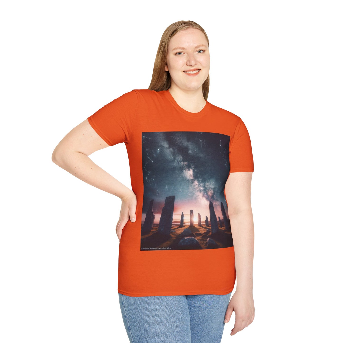 Callanish Standing Stones - Isle of Lewis Softstyle T-Shirt, Unisex Tee, Scottish Landmarks, Various Colours