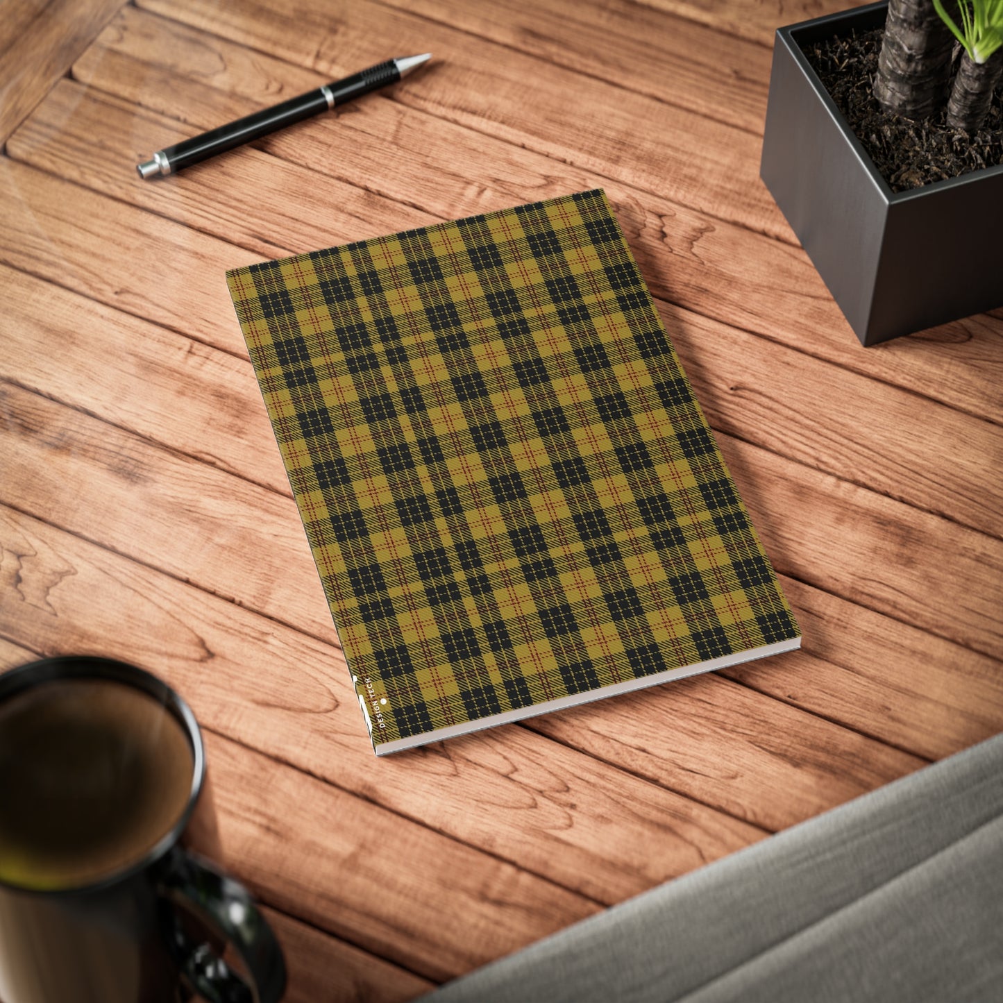 Scottish Tartan Softcover A5 Notebook - MacLeod