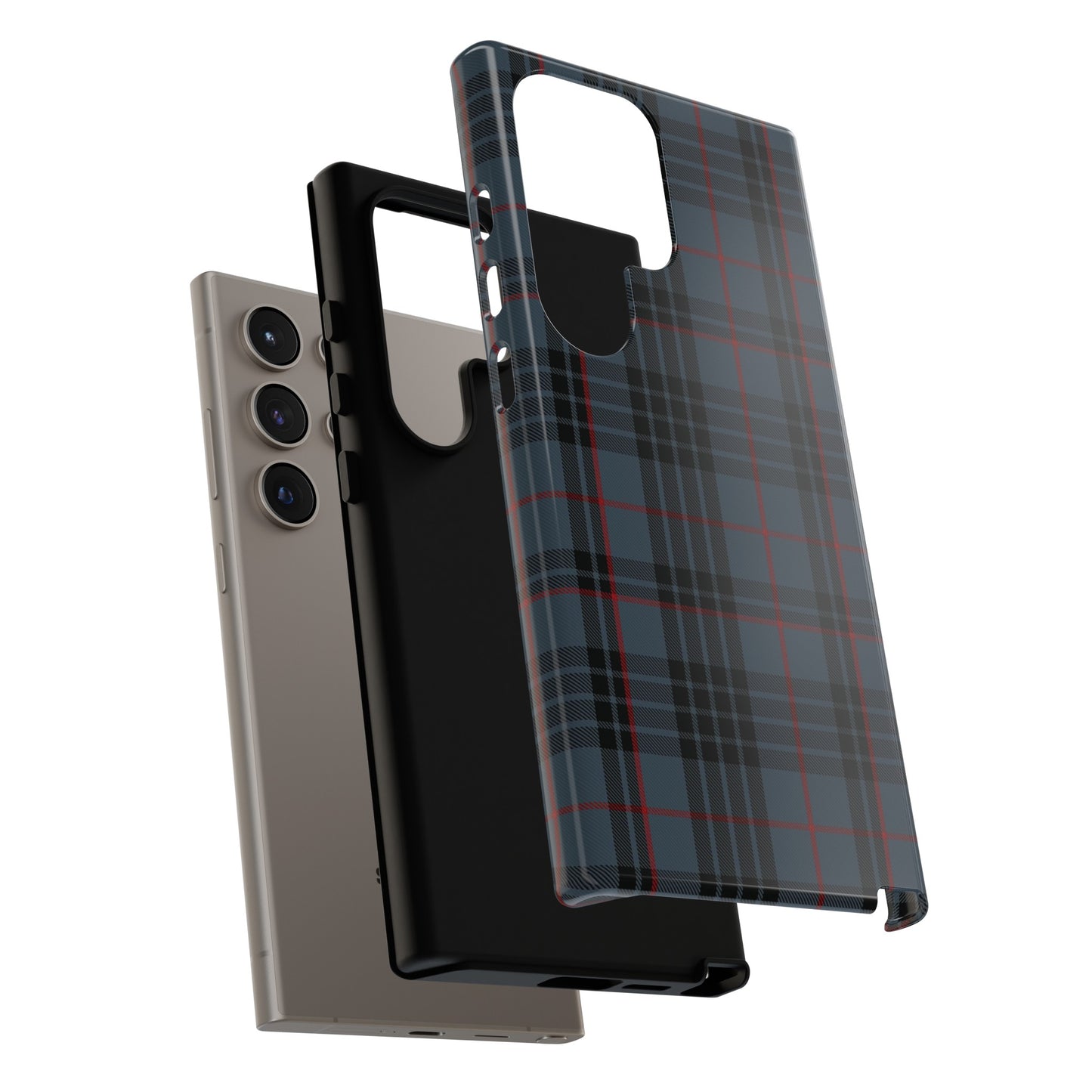 Étui de téléphone à motif tartan écossais - Mackay Blue, divers