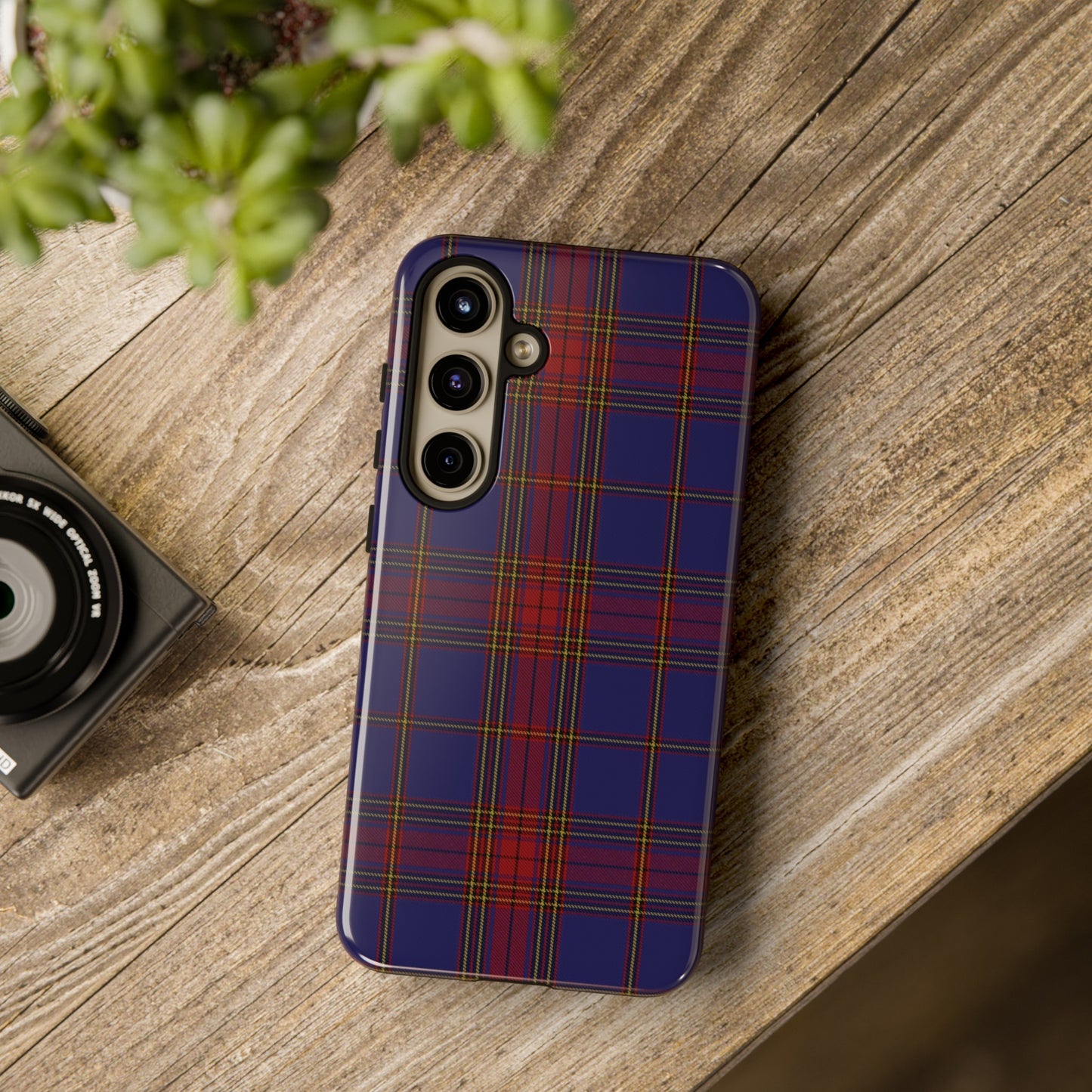 Étui de téléphone à motif tartan écossais - Leslie, Divers