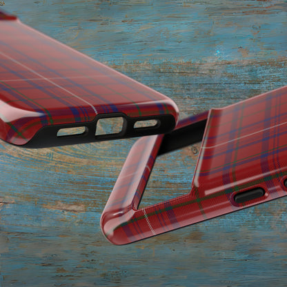 Scottish Tartan Phone Case - Rose, Various