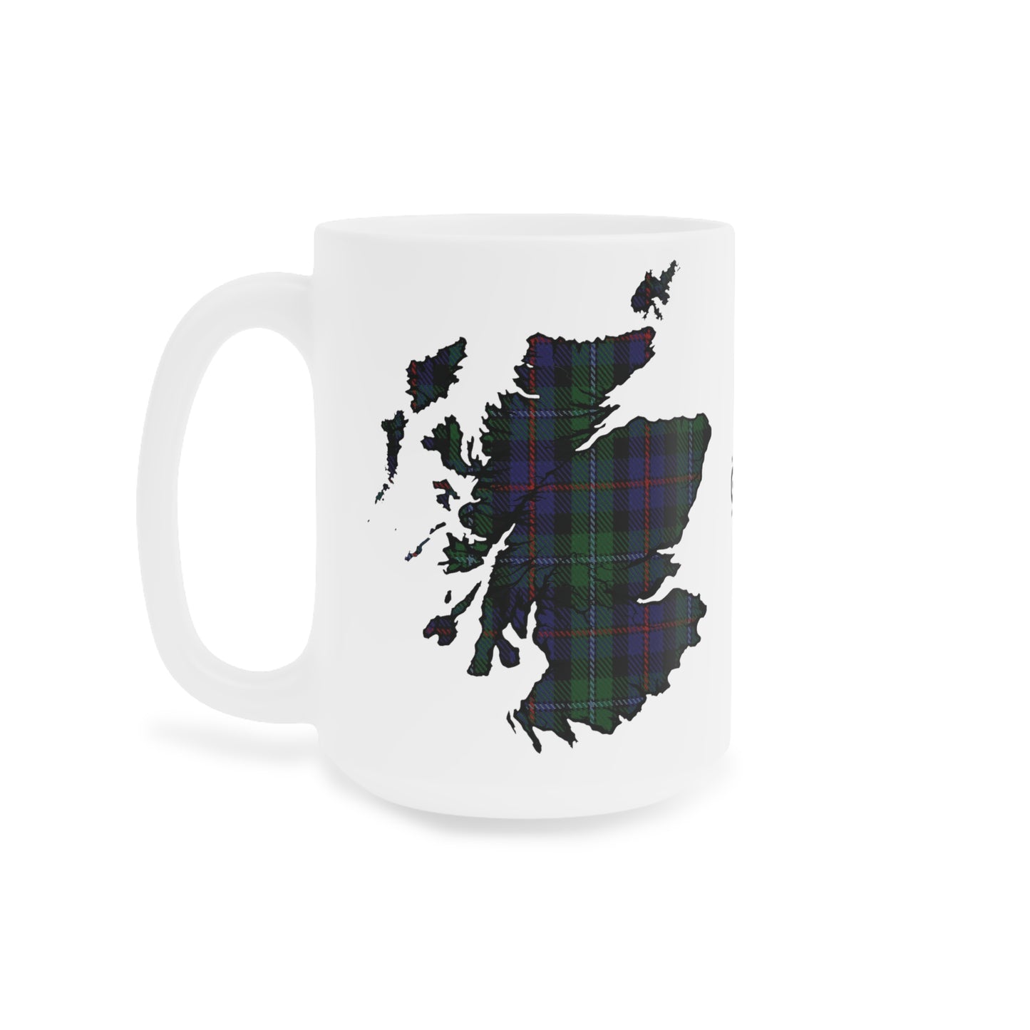 Tasse de carte de tartan d’Écosse - Argyle Tartan, différentes tailles 