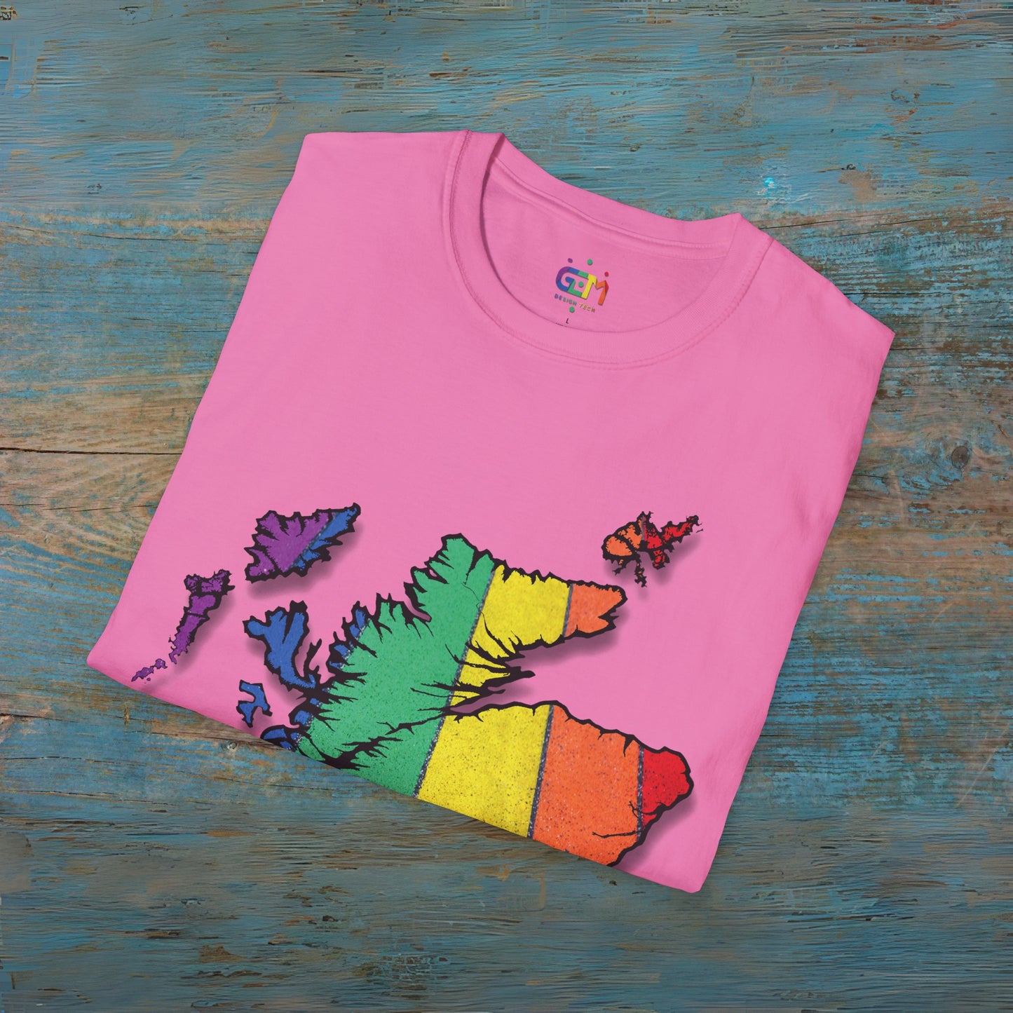 Scotland Is Proud Road Map Unisex T-Shirt, Various Colours