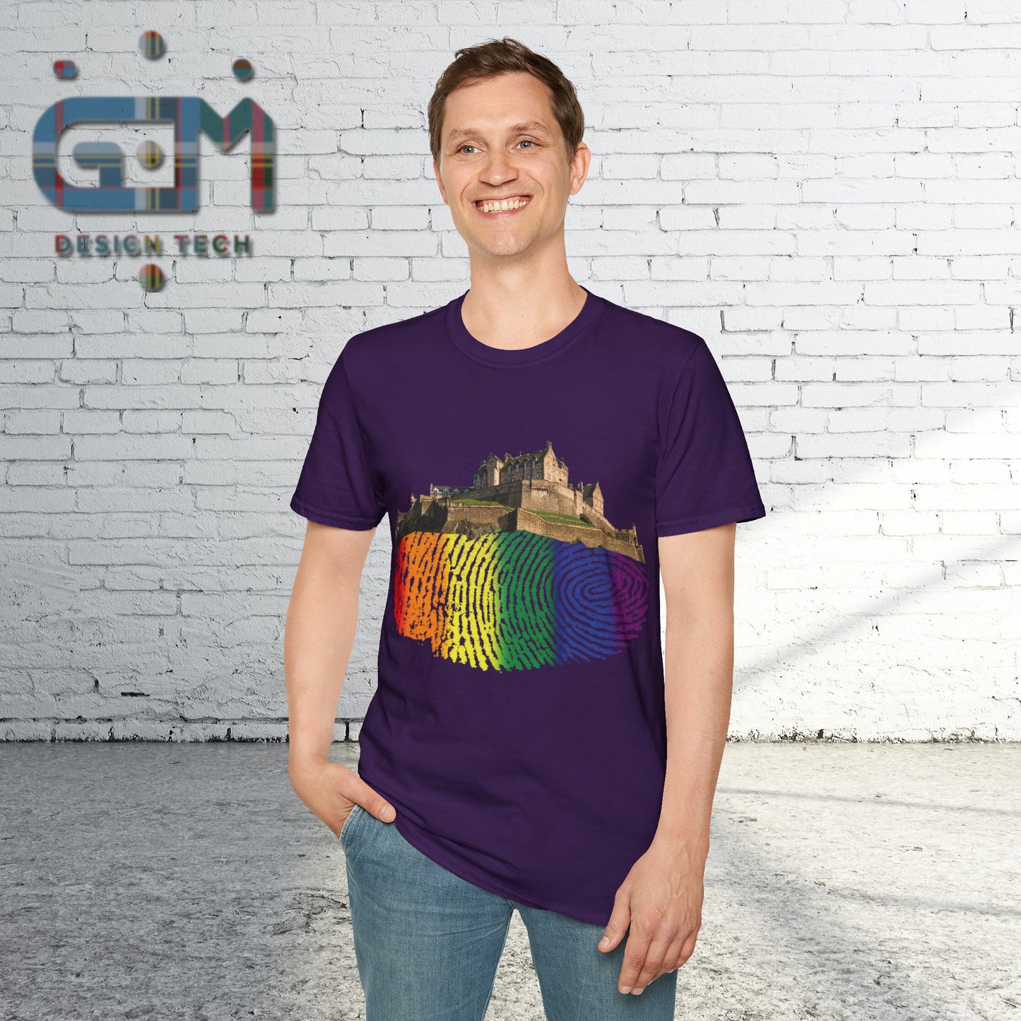 Edinburgh Castle on the Pride Rock Photo Unisex T-Shirt