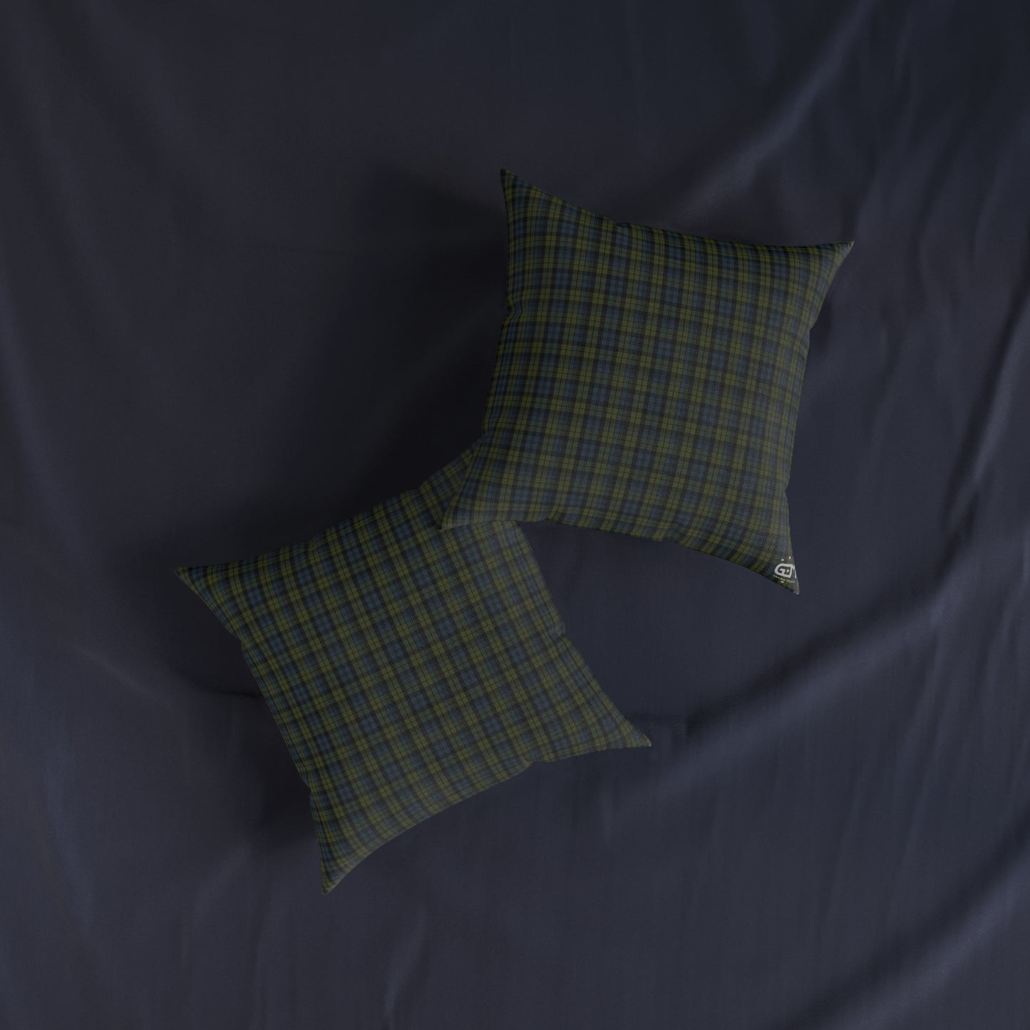 Reversible Square Cushion : Campbell Tartan, Various Sizes