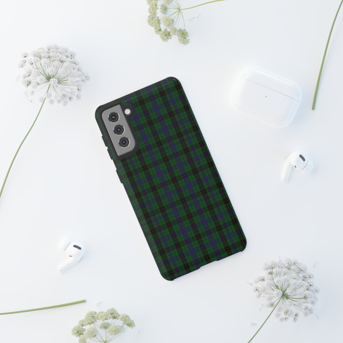 Étui de téléphone à motif tartan écossais - Davidson, Divers