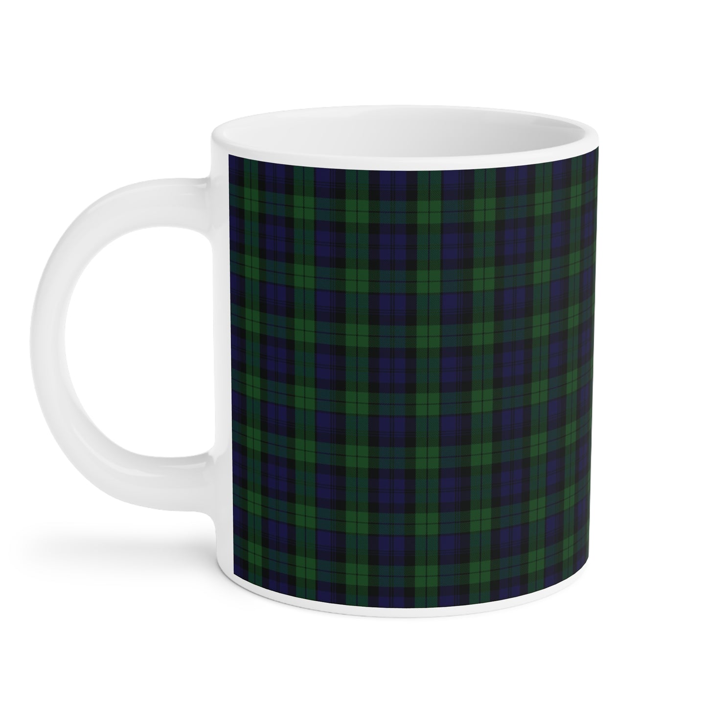 Tartan Mug - Black Watch Tartan, Scottish, Various Sizes