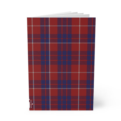 Scottish Tartan Softcover A5 Notebook - Hamilton