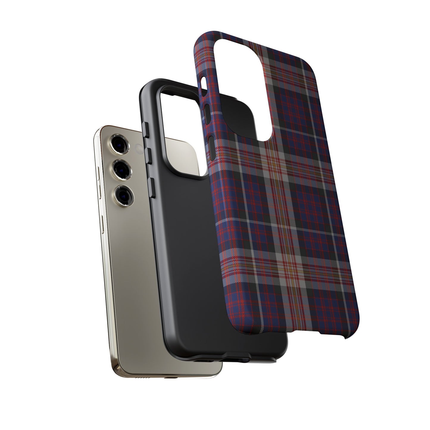 Coque de téléphone à motif tartan écossais - Carnegie, divers