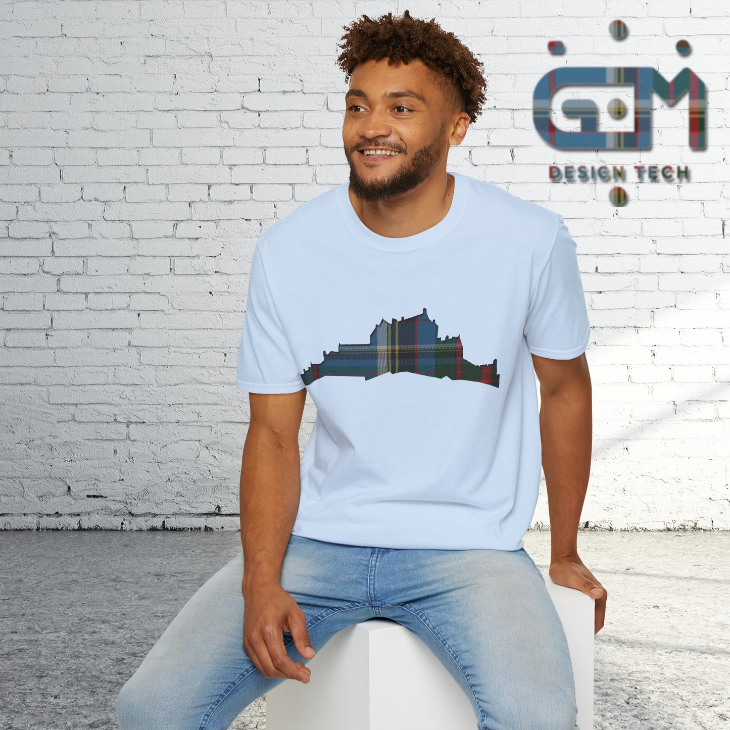 Tartan Edinburgh Castle - Anderson Old Unisex T-Shirt