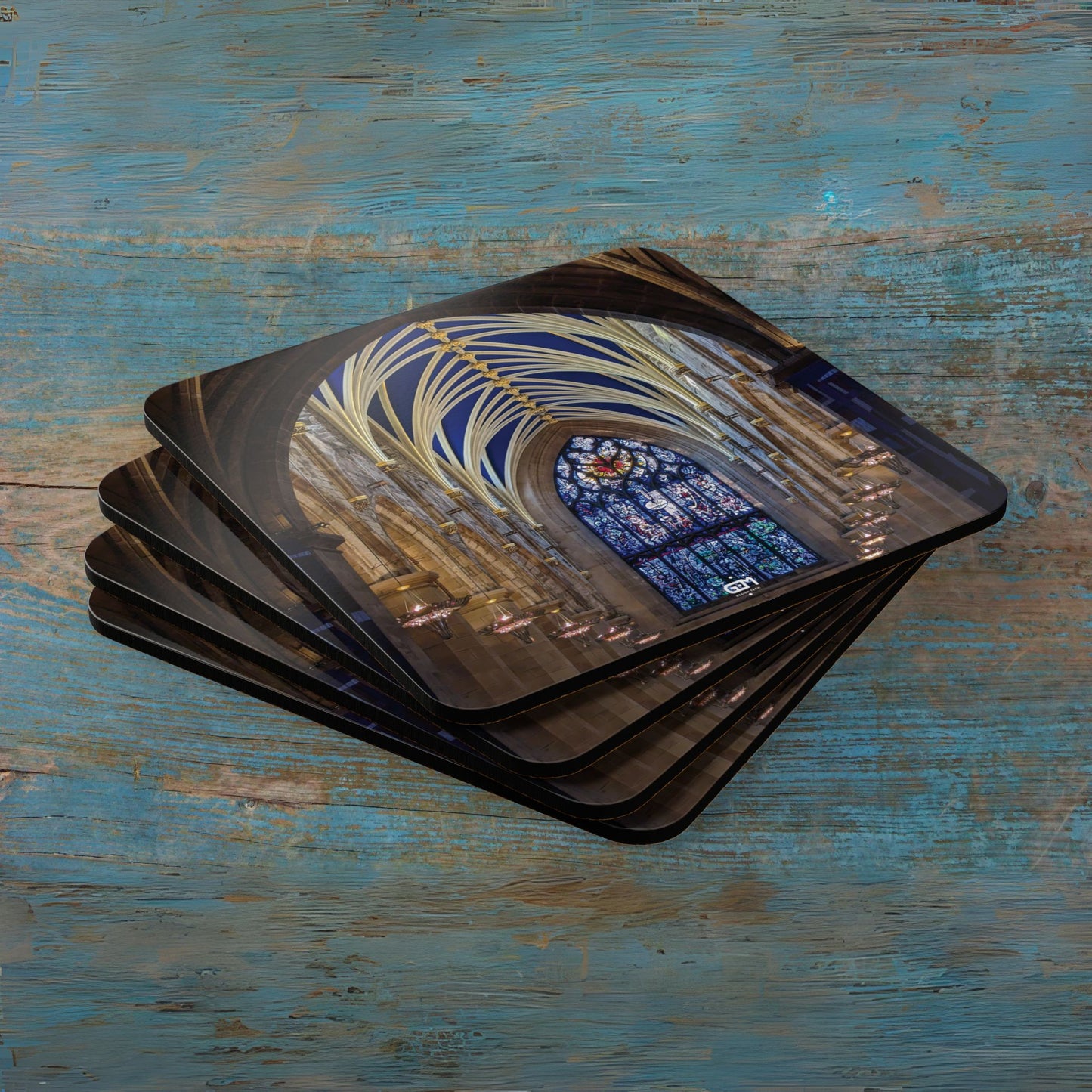 Scotland Up Close Cork Coaster Set - Various Scenes