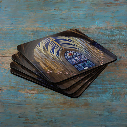 Scotland Up Close Cork Coaster Set - Various Scenes