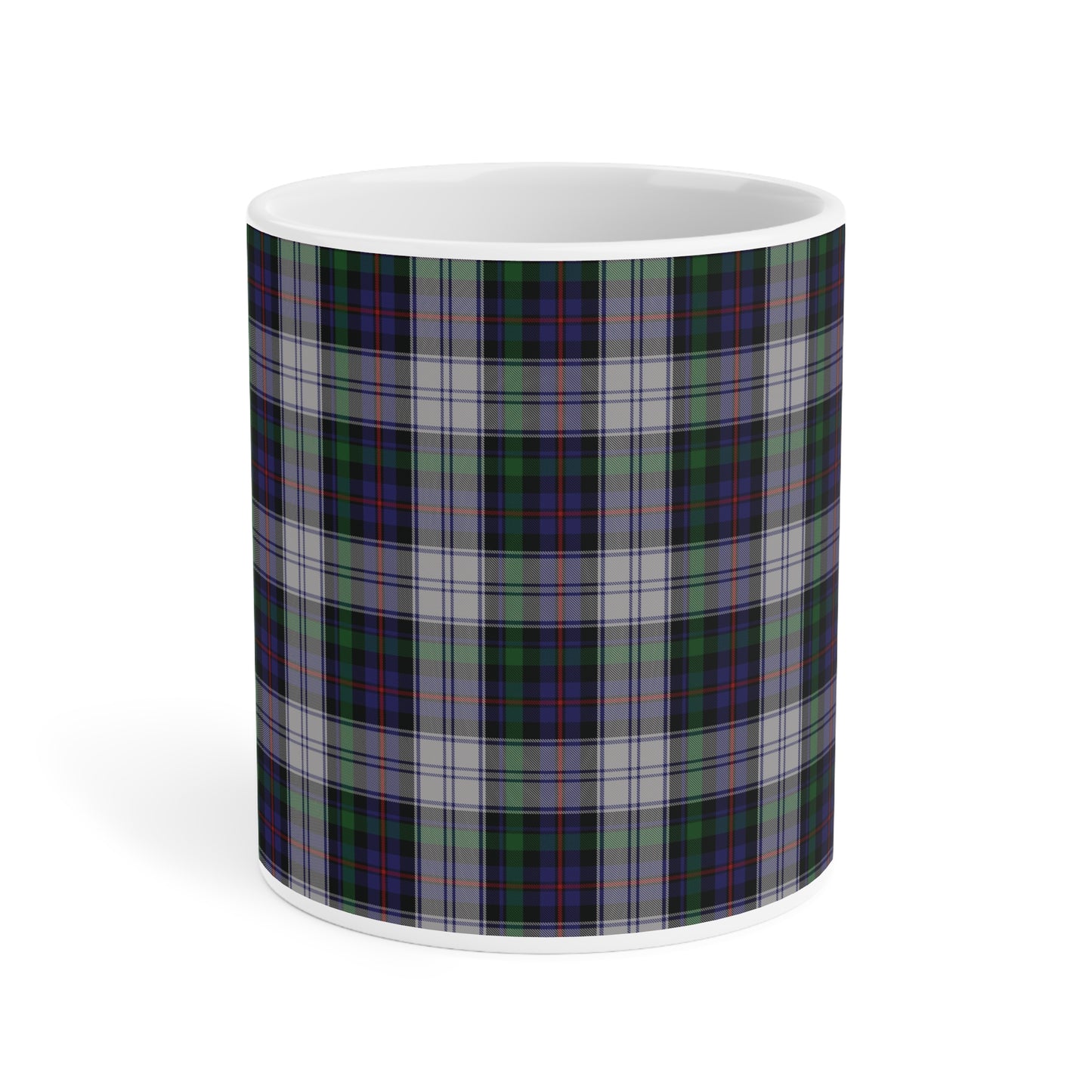 Tartan Mug - Argyle Dress Tartan, Scottish, Various Sizes