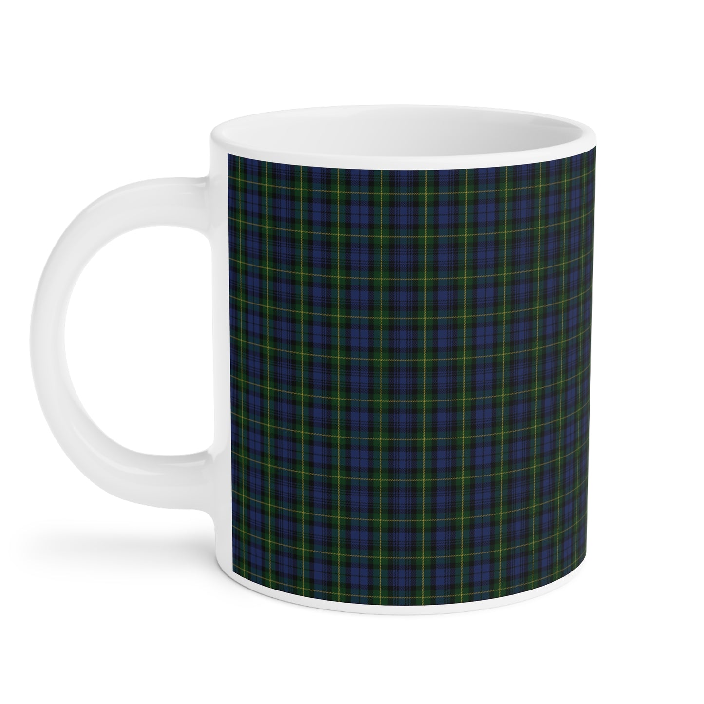 Tartan Mug - Gordon Tartan, Scottish, Various Sizes