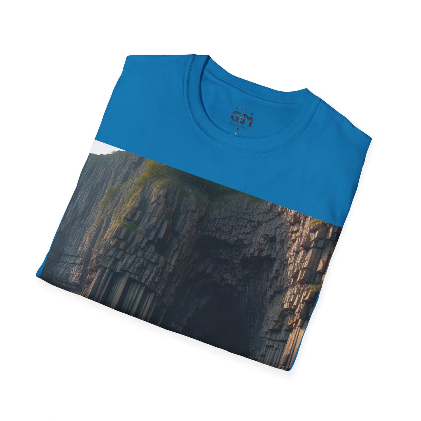 Fingal's Cave - Staffa Softstyle T-Shirt, Unisex Tee, Scottish Landmarks, Various Colours