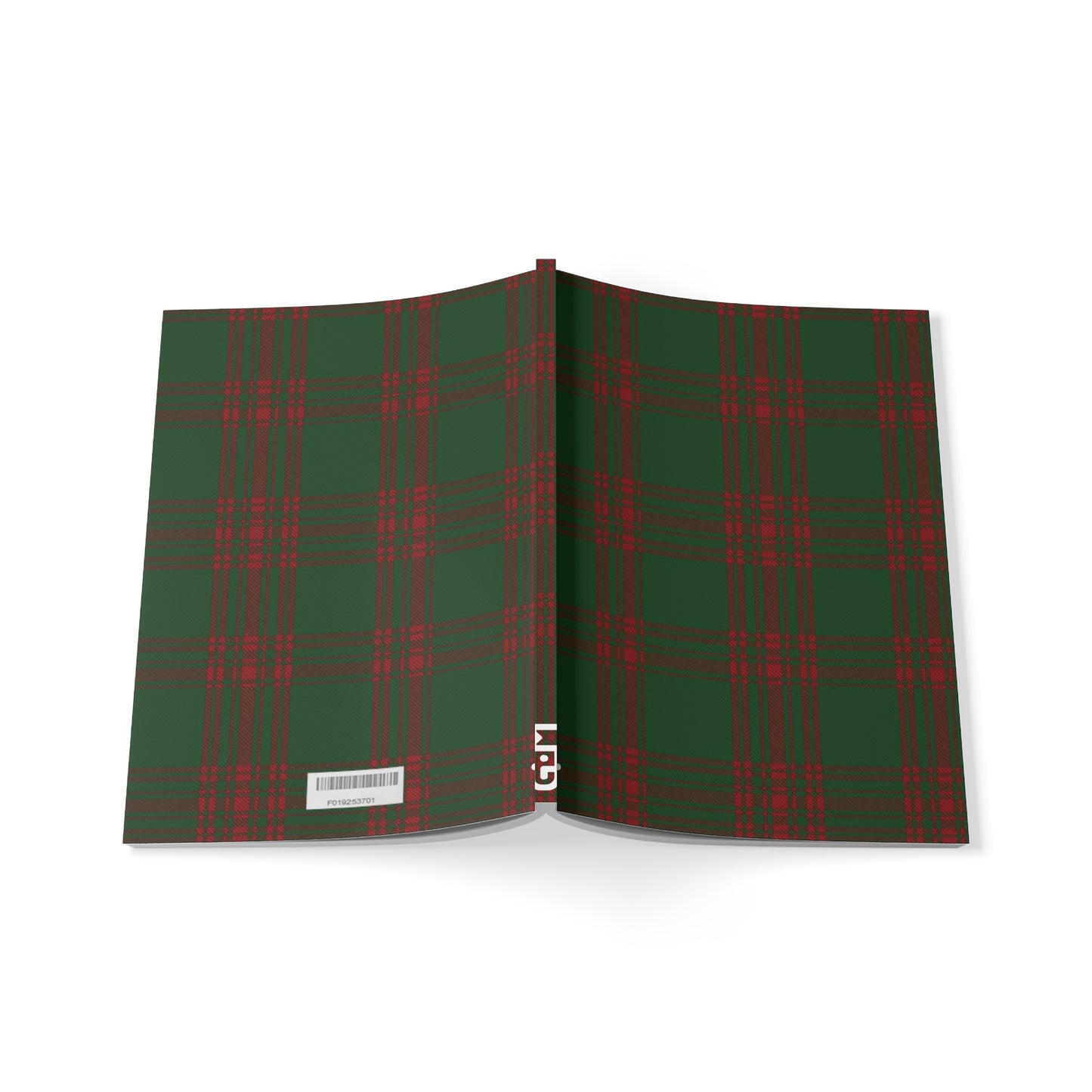 Carnet de notes A5 à couverture souple motif tartan écossais - Menzies