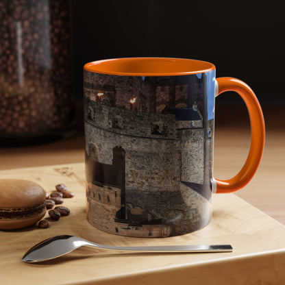 Tasses décoratives Écosse en gros plan - Scènes variées (orange)