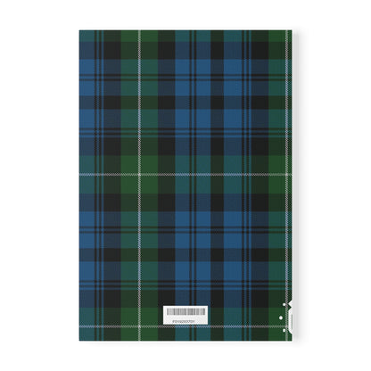 Scottish Tartan Softcover A5 Notebook - Lamont