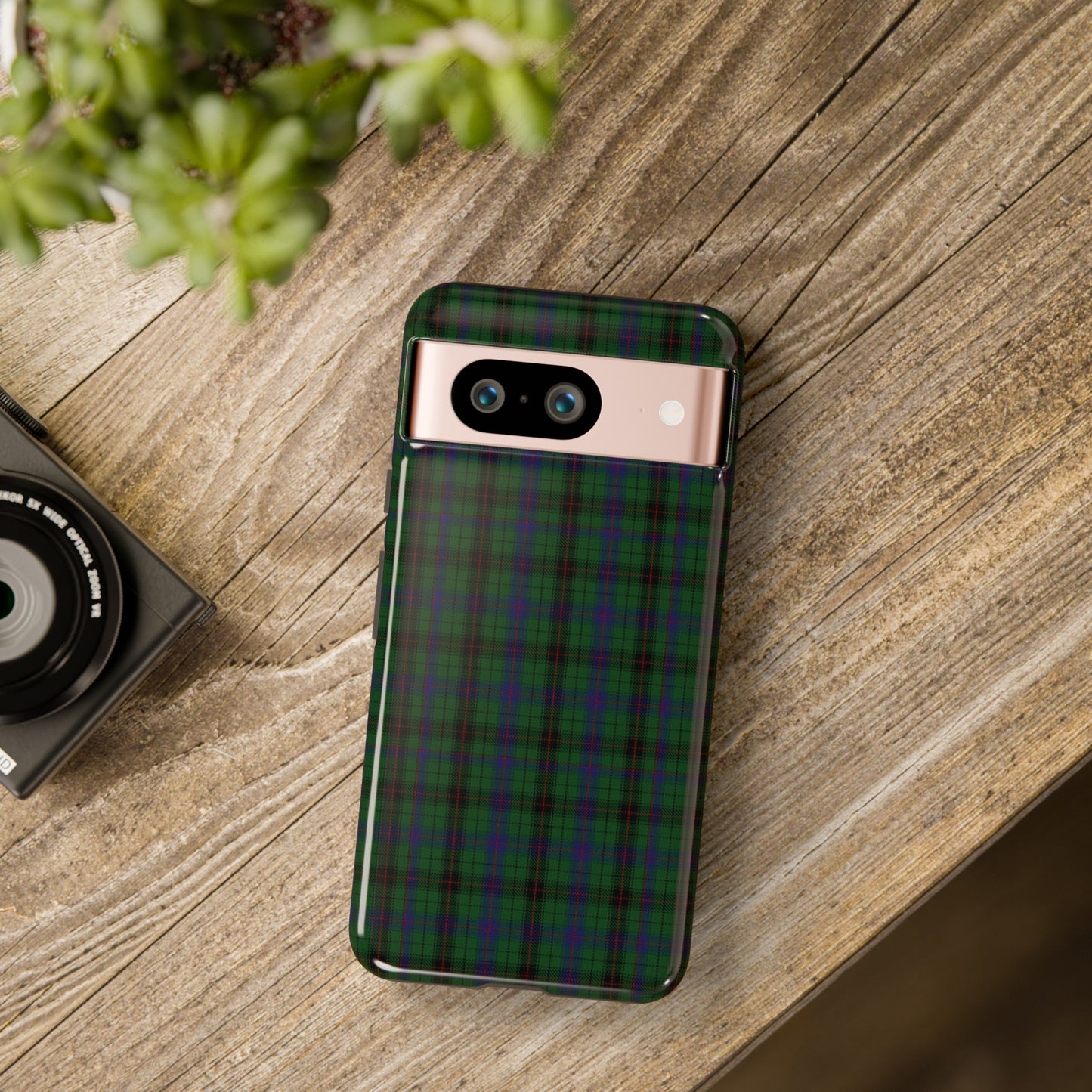 Étui de téléphone à motif tartan écossais - Davidson, Divers