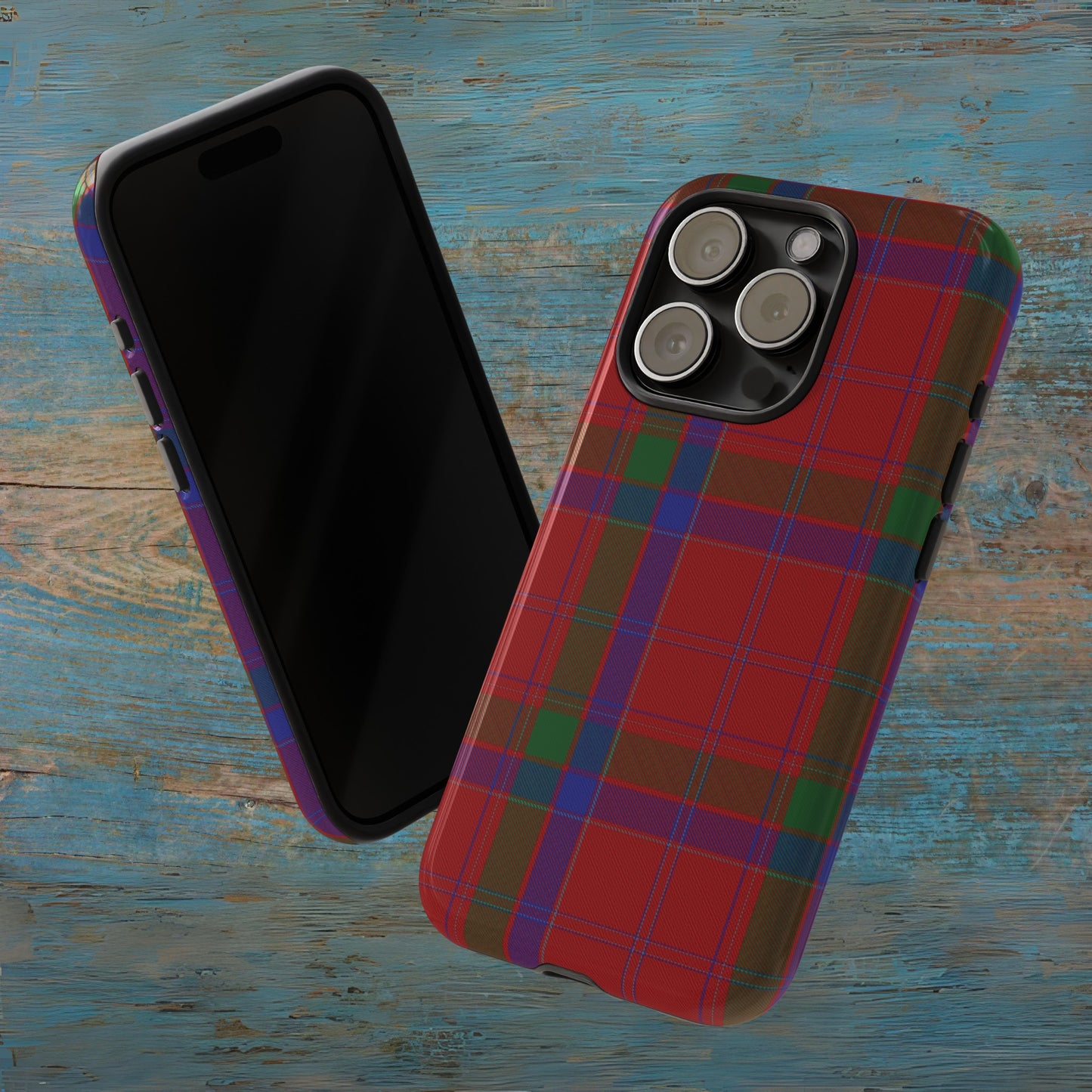 Étui de téléphone à motif tartan écossais - MacGillivary, Divers