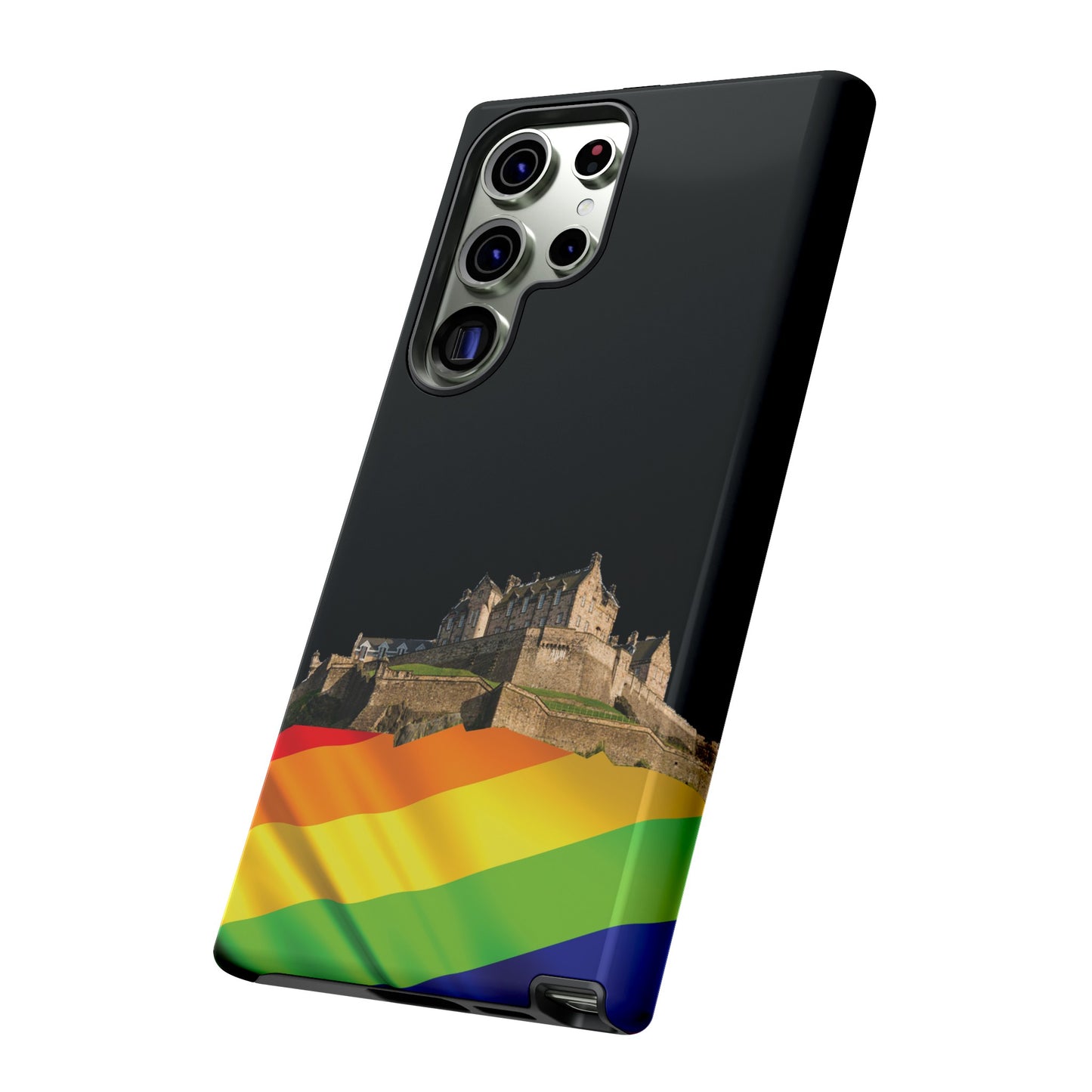 Edinburgh Castle Pride Rockface Phone Case - Flag, Various