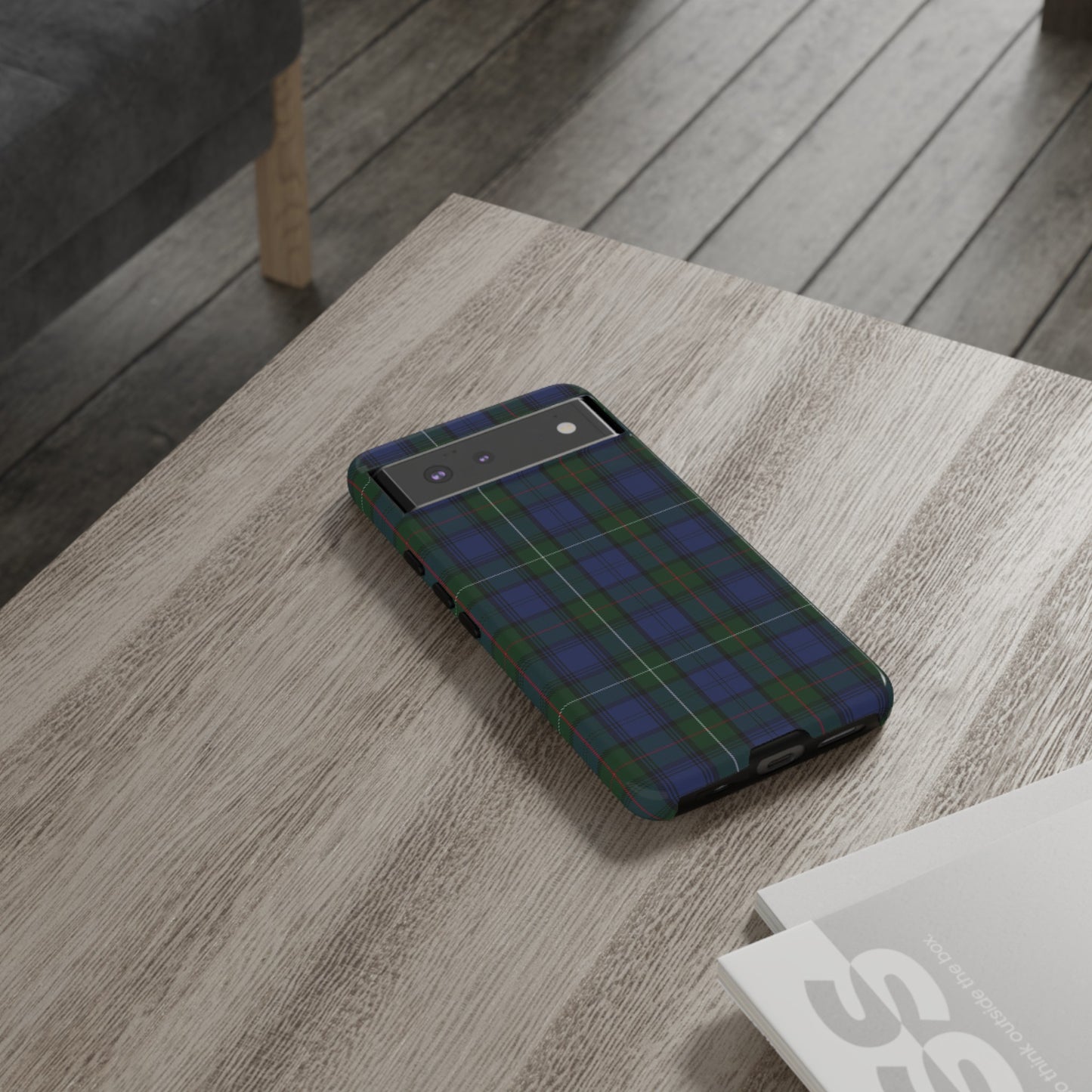 Étui de téléphone à motif tartan écossais - MacKenzie, Divers