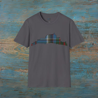 Tartan Edinburgh Castle - Anderson Old Unisex T-Shirt