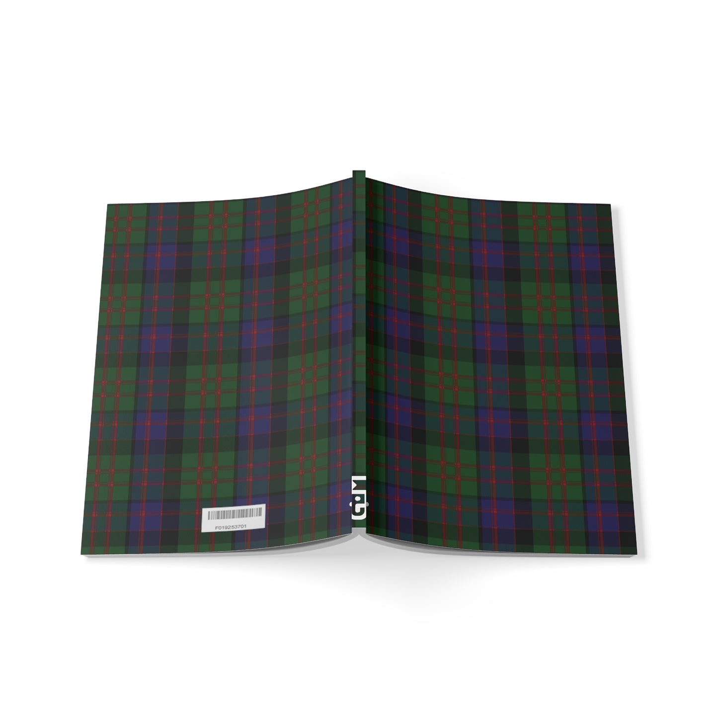 Scottish Tartan Softcover A5 Notebook - MacDonald