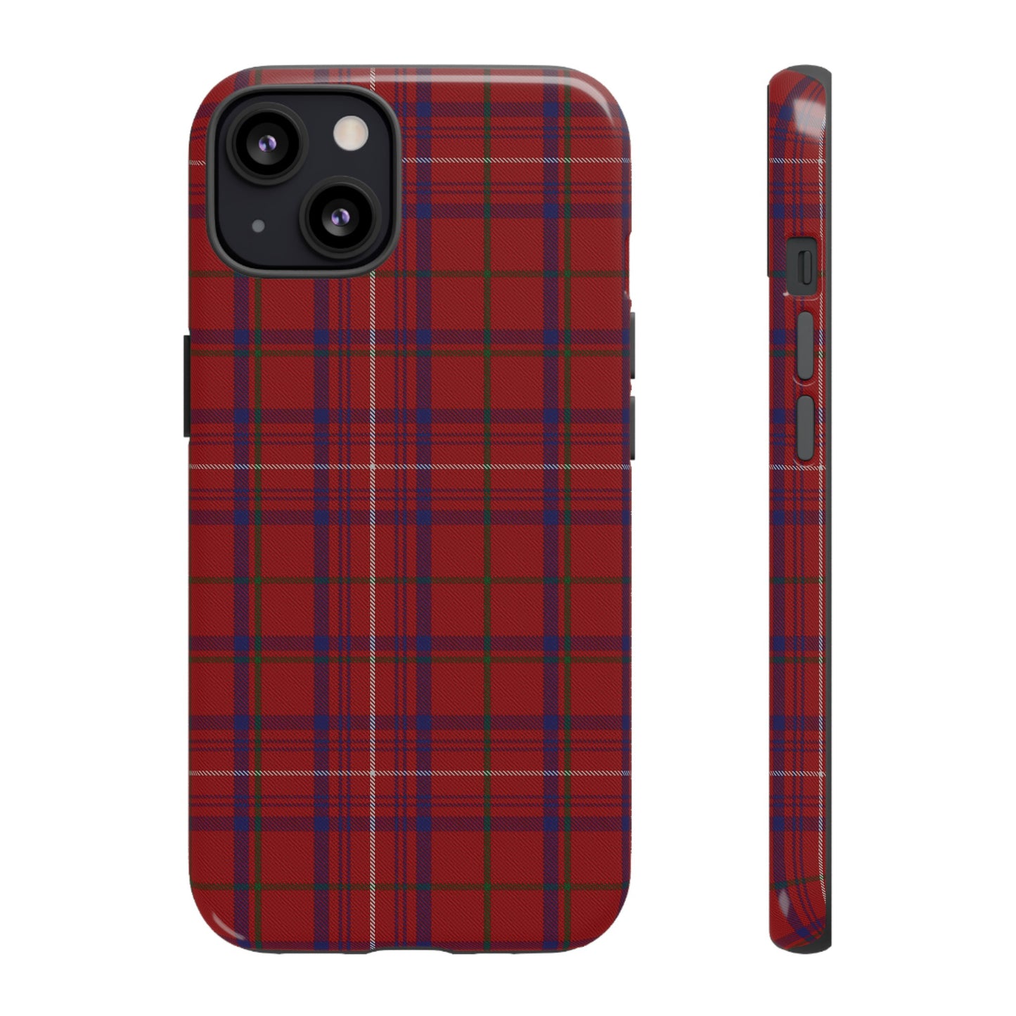 Scottish Tartan Phone Case - Rose, Various