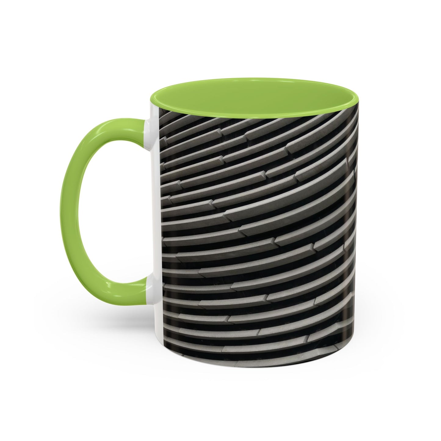 Tasses décoratives Écosse en gros plan - Scènes variées (vert clair)