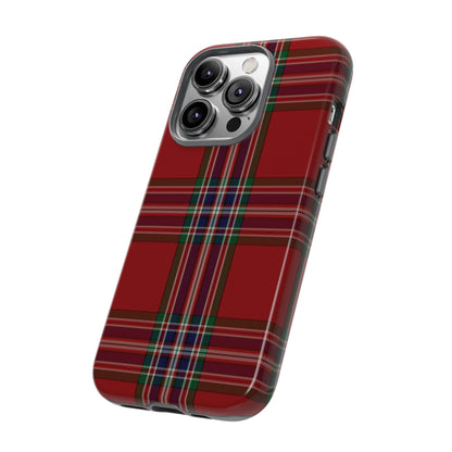 Scottish Tartan Phone Case - MacFarlane Red, Various