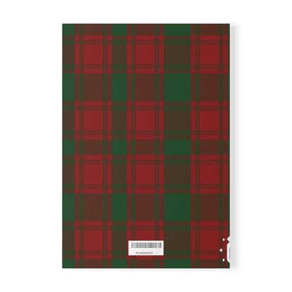 Carnet de notes A5 à couverture souple motif tartan écossais - MacQuarrie